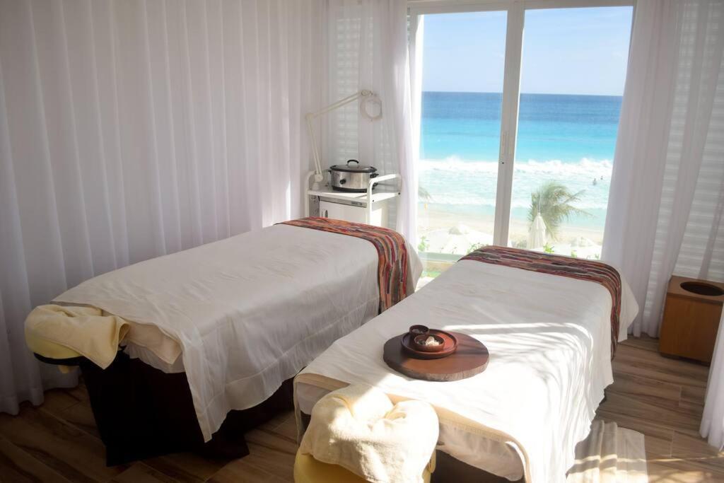 Apartamento Vista Al Mar Y Laguna, Playa. Cancún