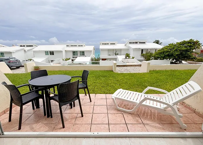 Beach Front 1bdrm Spacious Condo Brisas Cancun Zona Hotelera 06