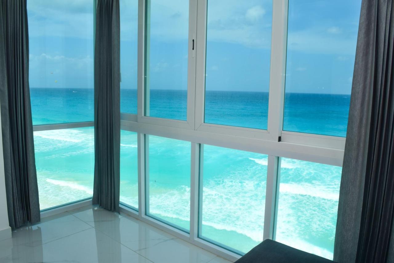 Nuevo Estudio A Pie De Playa, Vistas Increibles, Alberca, Gym Jacuzi, Seguridad, 3503 Apartamento