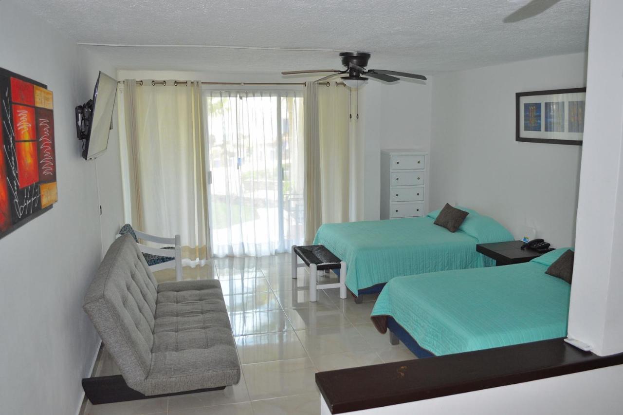 Preciosos Estudio Vista Al Mar O Jardin Cancun