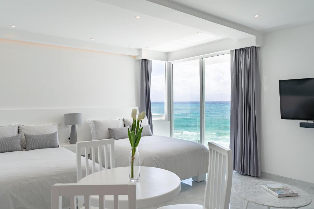 Apartamento Beachfront Deluxe -best Ocean View, With Beach, Gym And Cancún