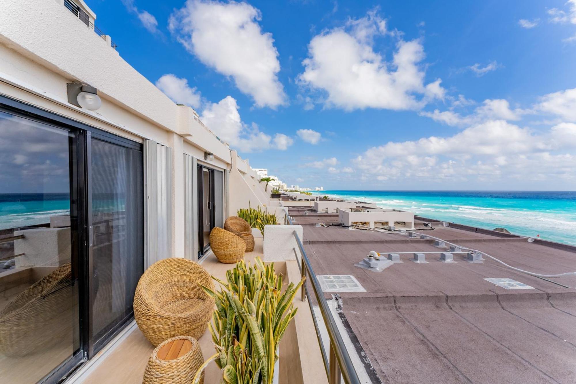 Apartamento Amazing Caribbean Ocean View At Marlin In Cancún