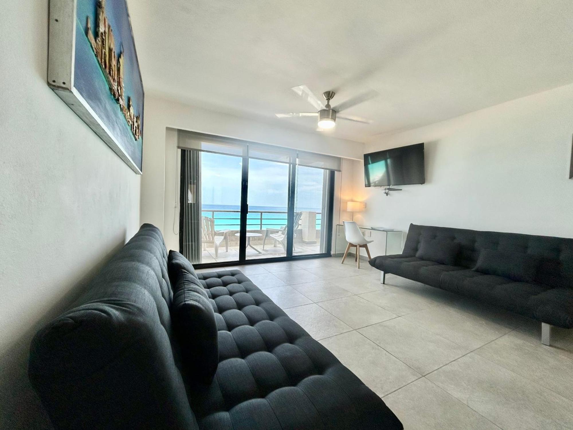 Sparkling Ocean View In Apartamento Cancún