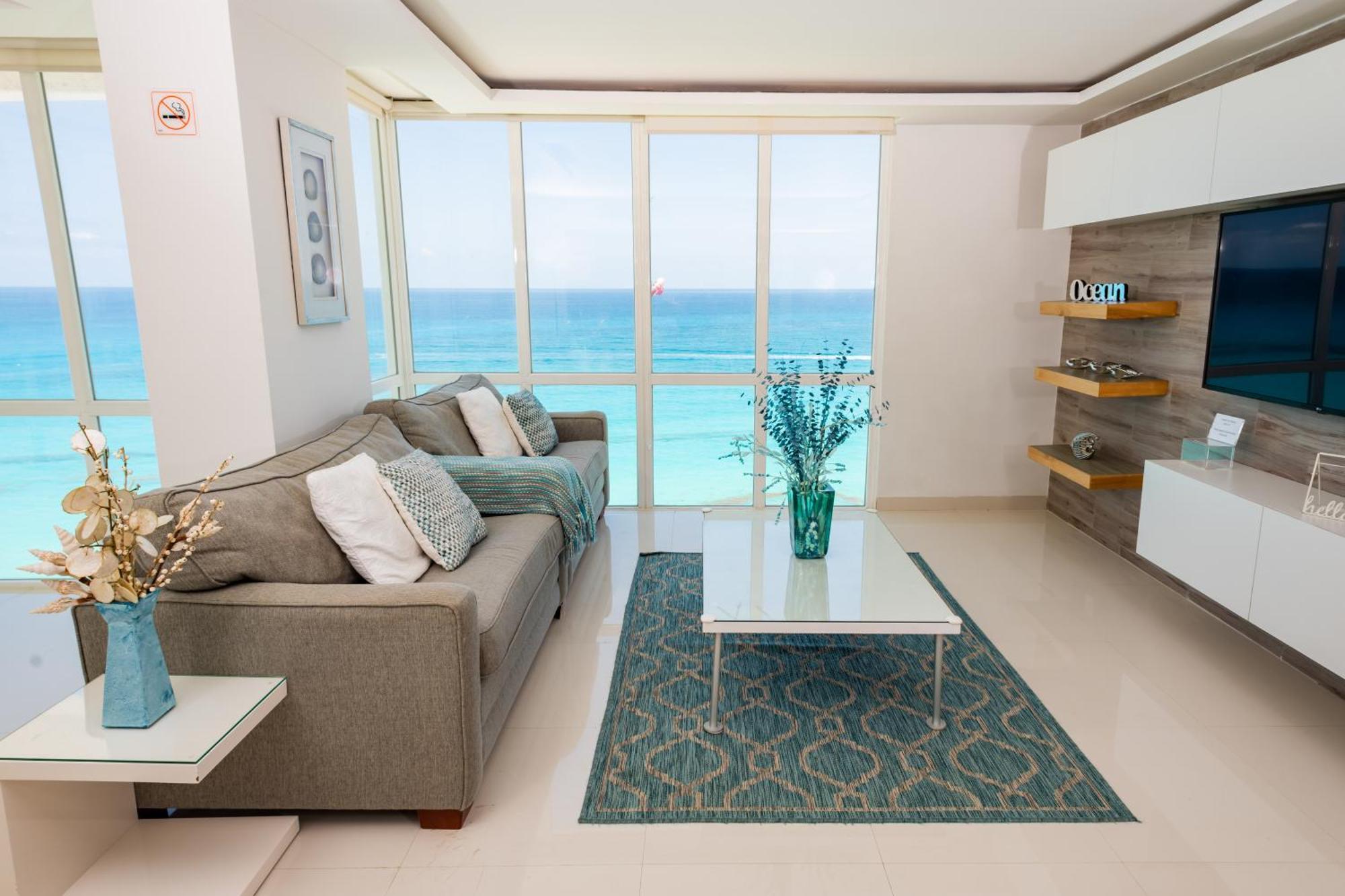 Apartamento Ocean View Modern & Luxury Amenities Cancún