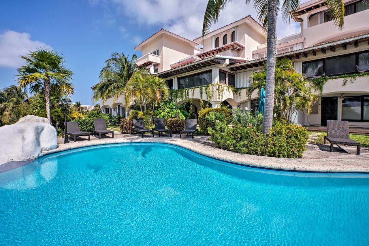 Сasa de vacaciones Updated Oceanside Townhome With Pool Walk To Beach! Cancún